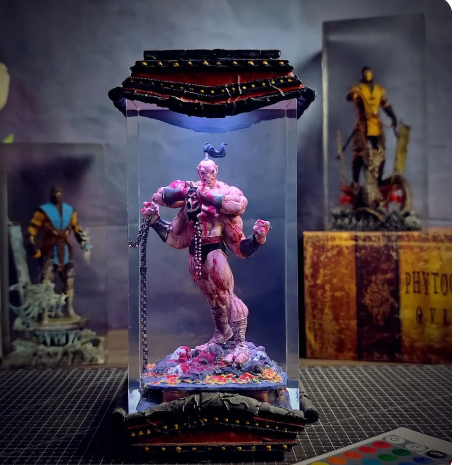 YoshiResin - Mortal Combat Resin Lamps