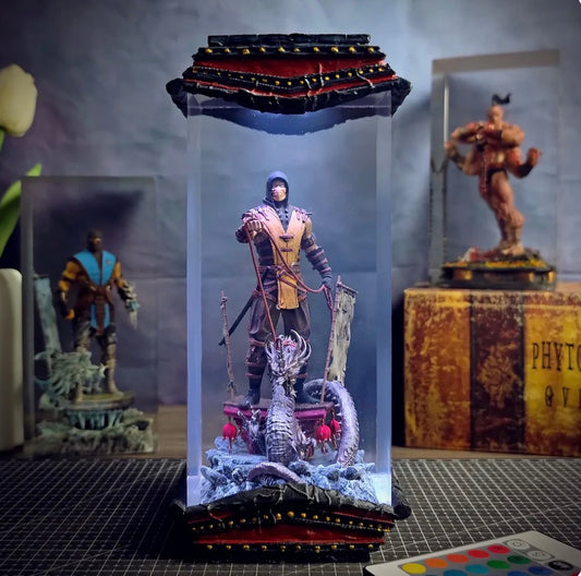 YoshiResin - Mortal Combat Resin Lamps