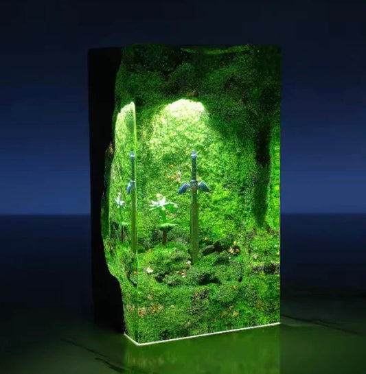 YoshiResin - Zelda Resin Lamp