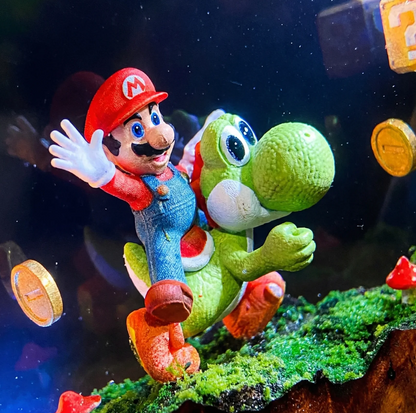 YoshiResin - Mario/Yoshi Resin Lamp