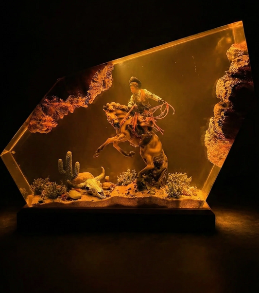 YoshiResin - Cowboy Inspired Lamps