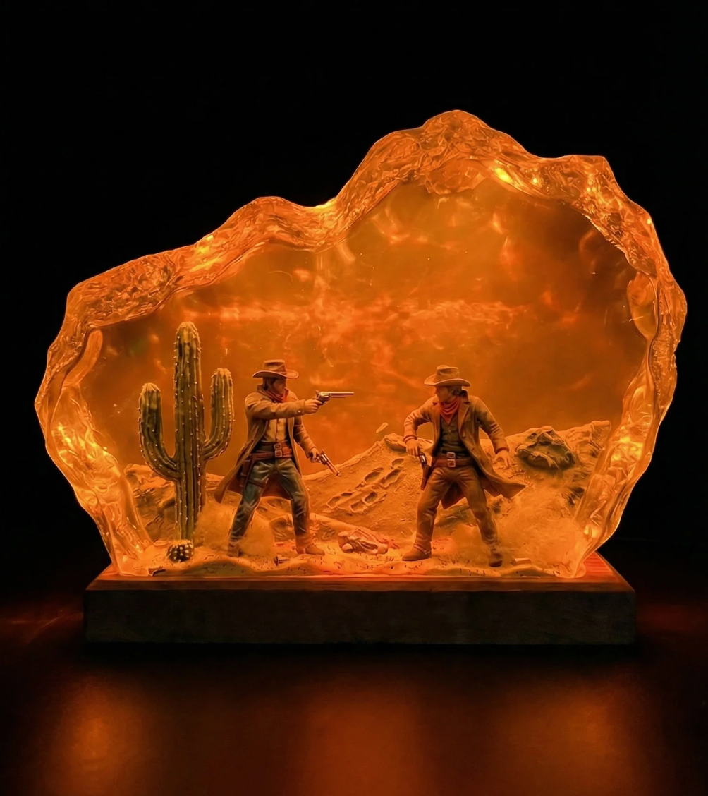 YoshiResin - Cowboy Inspired Lamps