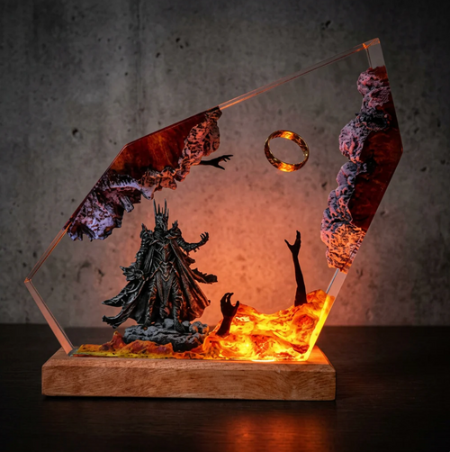 YoshiResin - Lord Of The Rings Resin Lamps