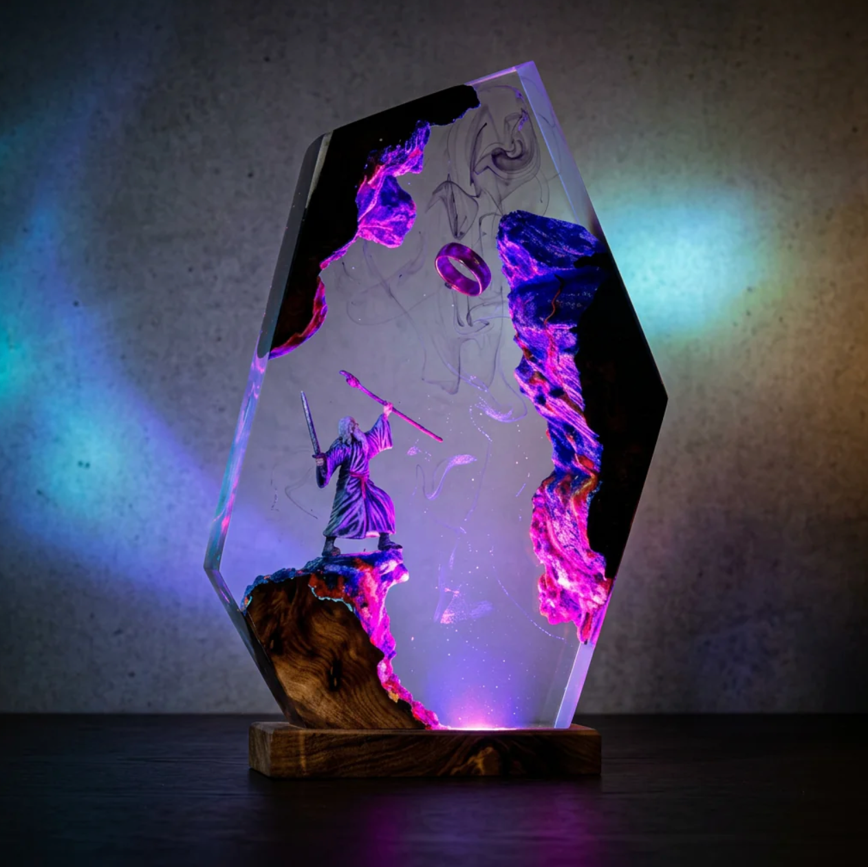 YoshiResin - Lord Of The Rings Resin Lamps